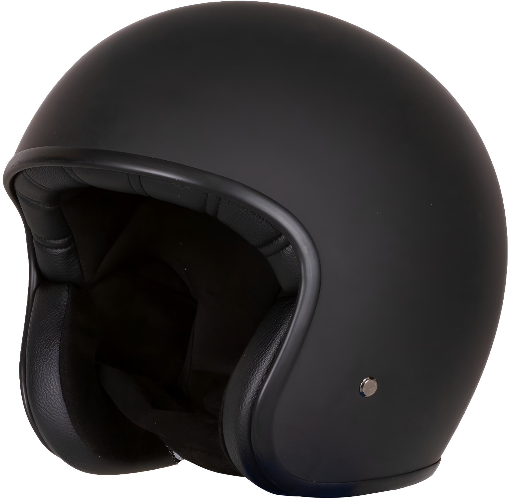Merlin Blackbird Casque jet, noir, taille M pour Hommes