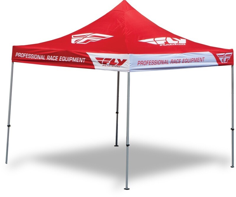 FLY Racing Tenda de Estrutura Pesada 3x6m - Vermelho