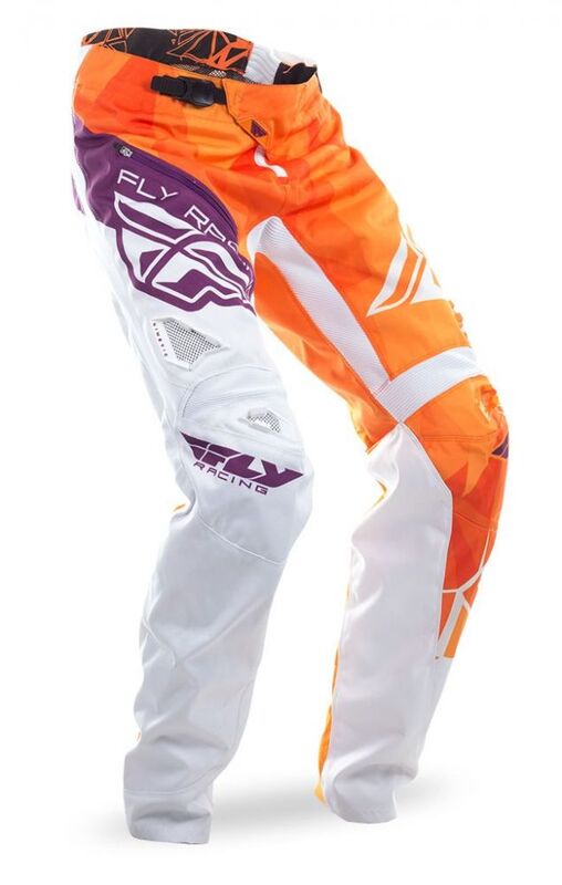 FLY Racing Crux Pants Orange/White/Burgandy Sz 30