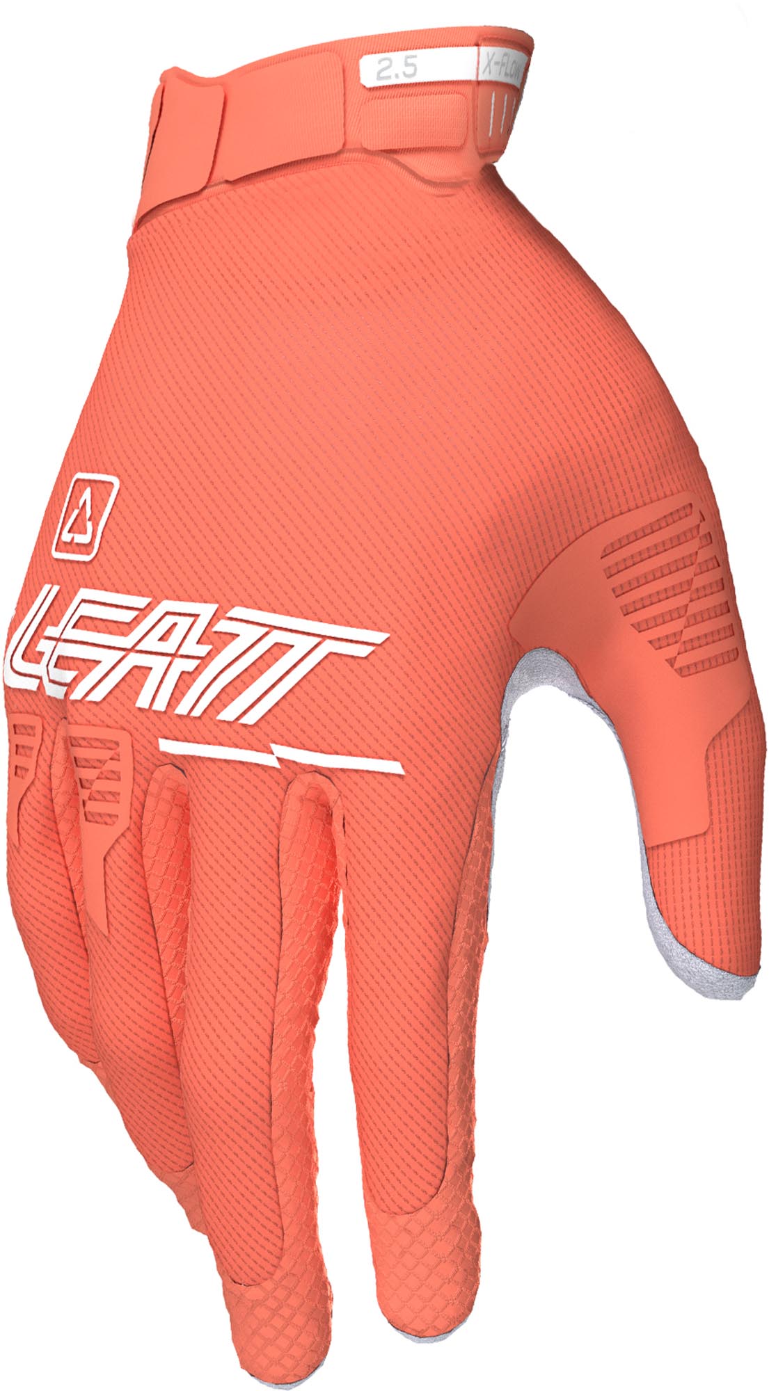 Leatt 2.5 X-Flow Gants de motocross pour femmes, rouge, taille M