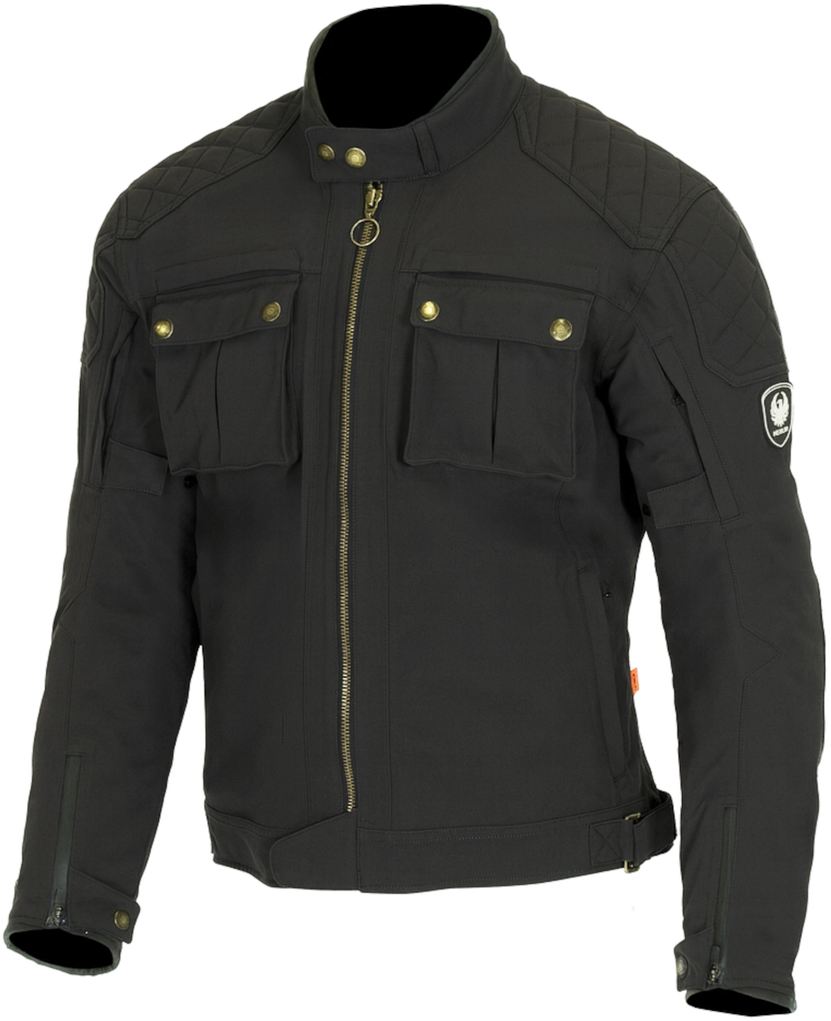 Merlin Coplow Eco D30 Blouson textile de moto laminé, noir, taille S pour Hommes