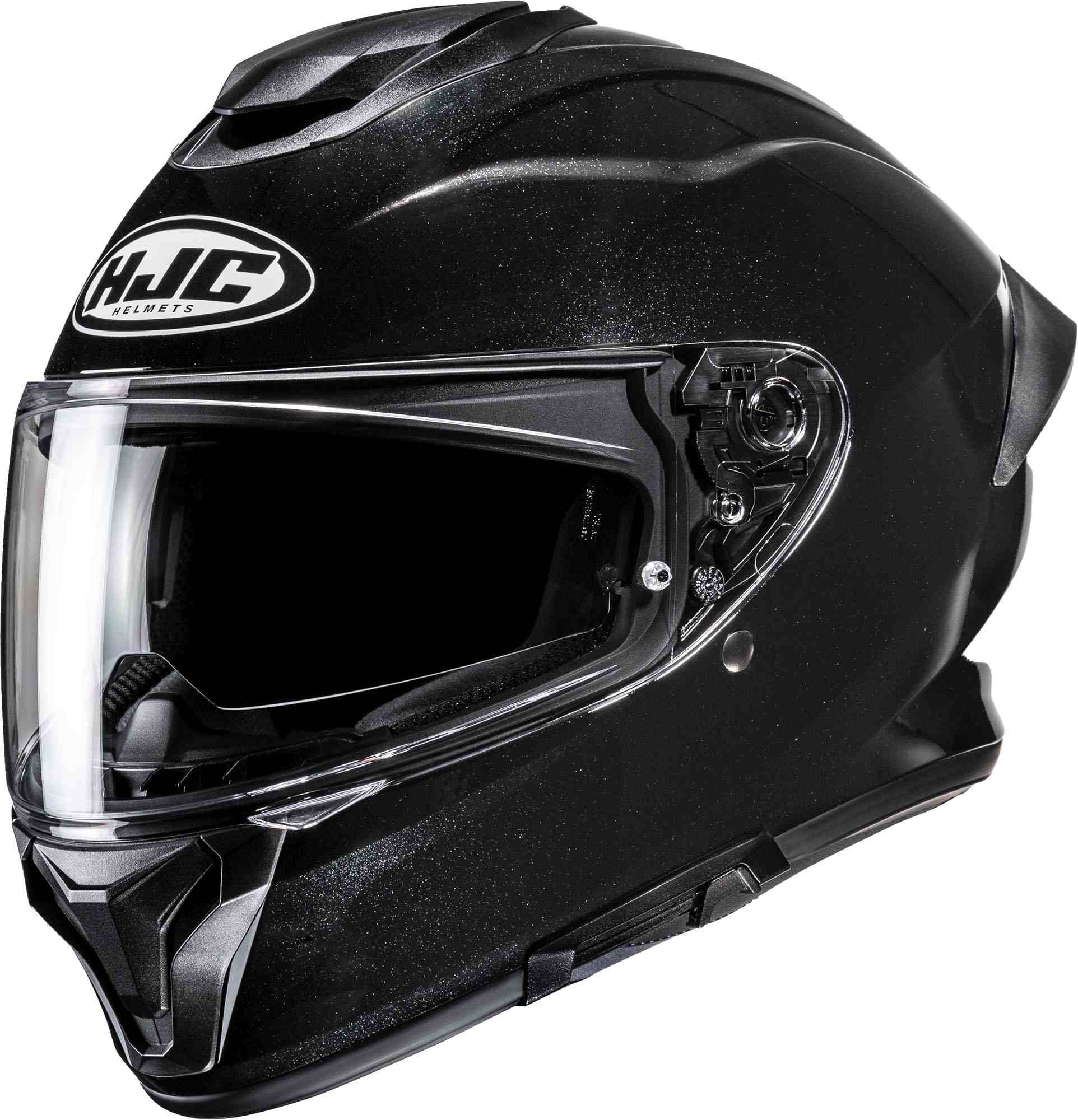Hjc Men's Black C71 Helmet, Size 2XL For