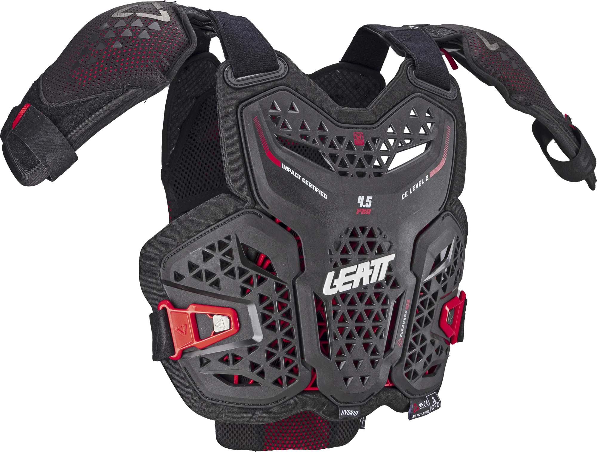 Leatt 4.5 Hybrid Pro Youth Chest Protector, Size L XL-image-751972806