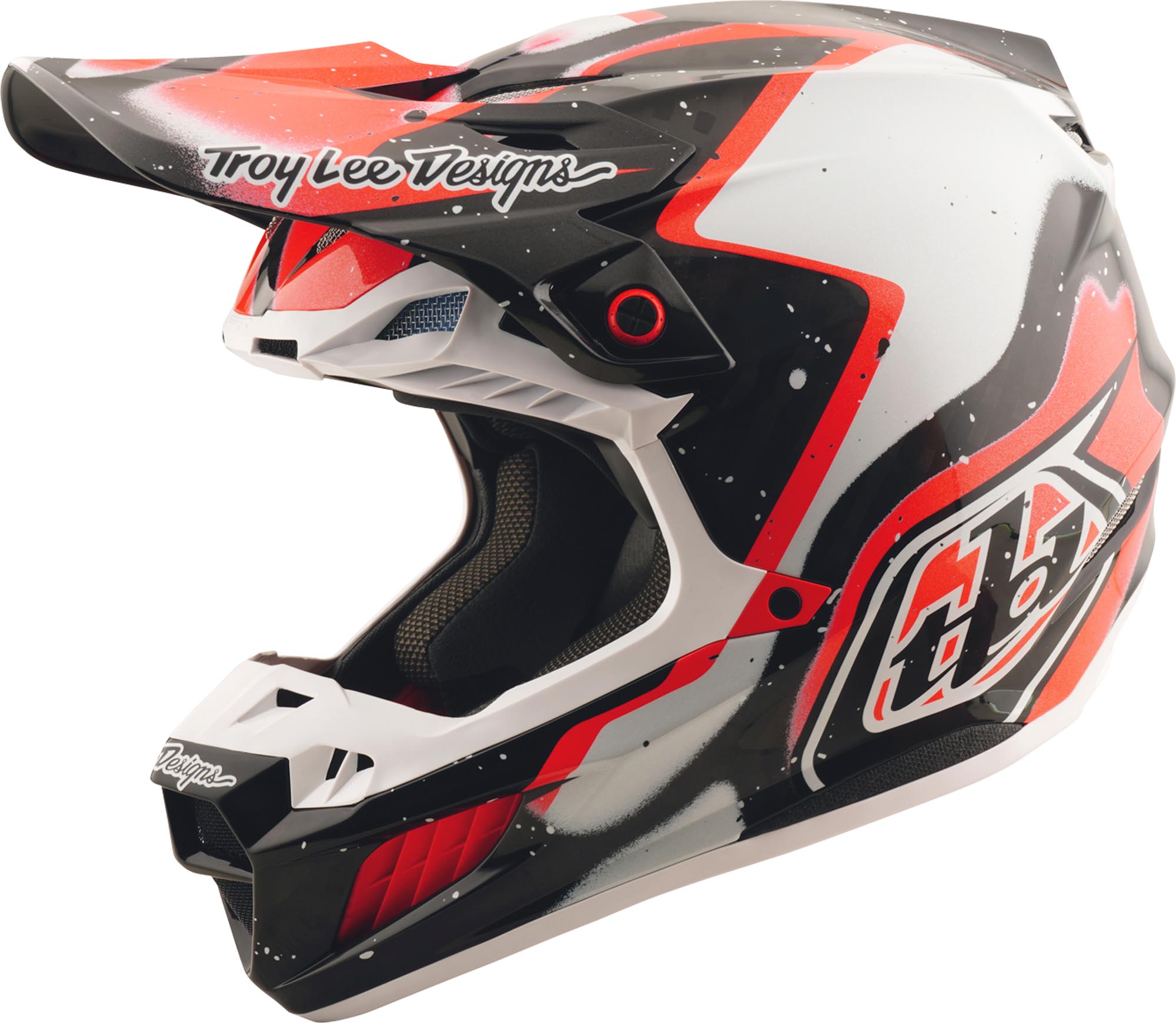 Troy Lee Designs SE5 Carbon Membrane MIPS Шлем для мотокросса