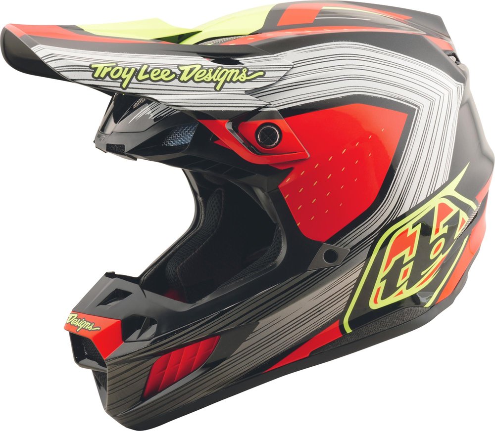 Troy Lee Designs SE5 Composite Stripes MIPS   Kask motocrossowy