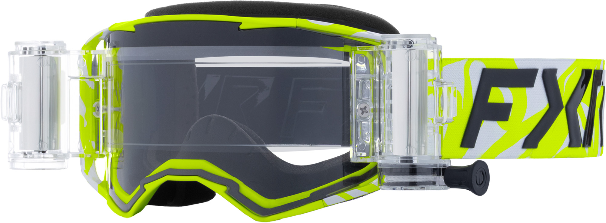 FXR Factory Ride Roll-Off Graphic Motocross Goggles for Men