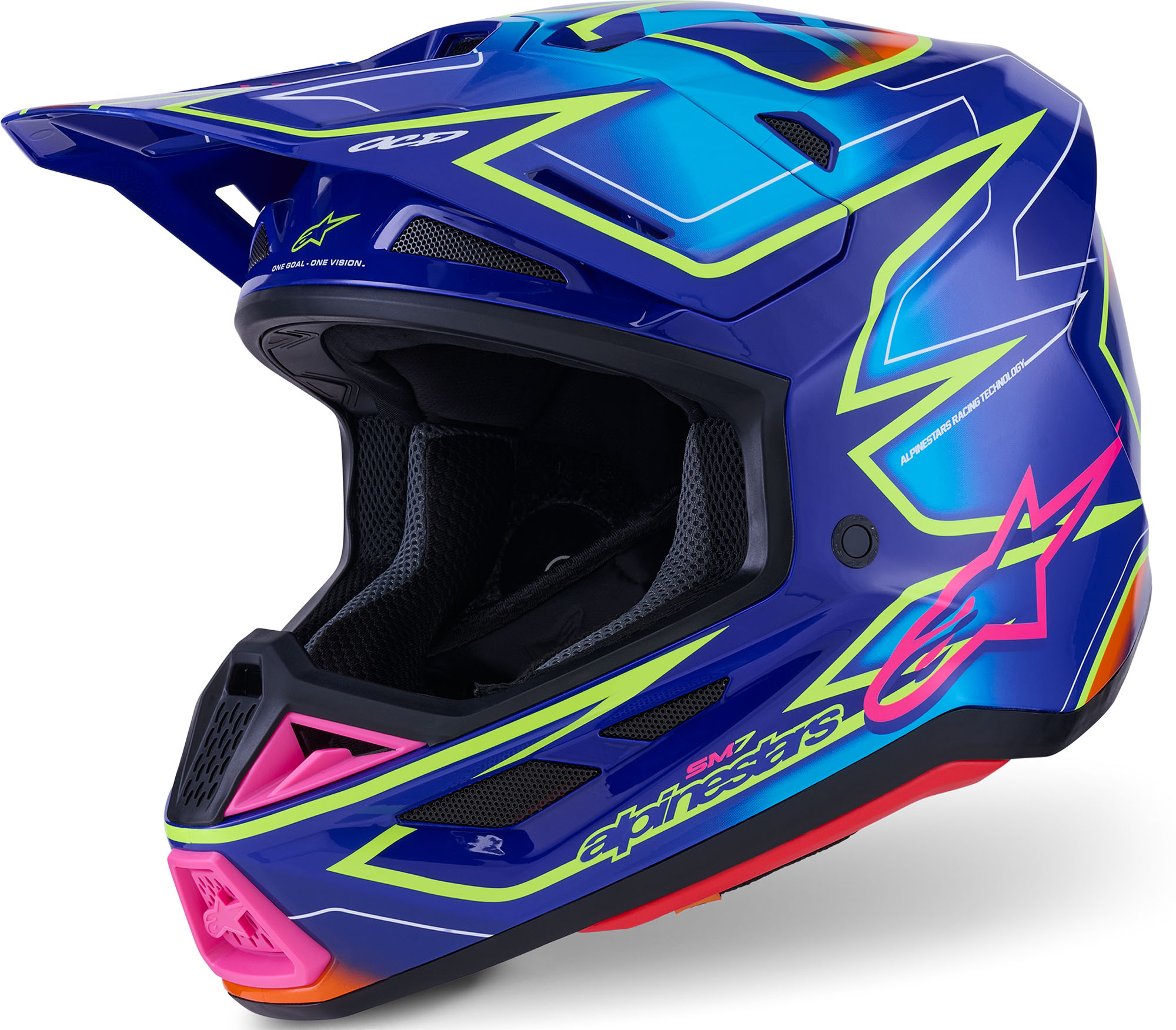 Alpinestars Men's S-M7 Cast Motocross Helmet, Size Xs For