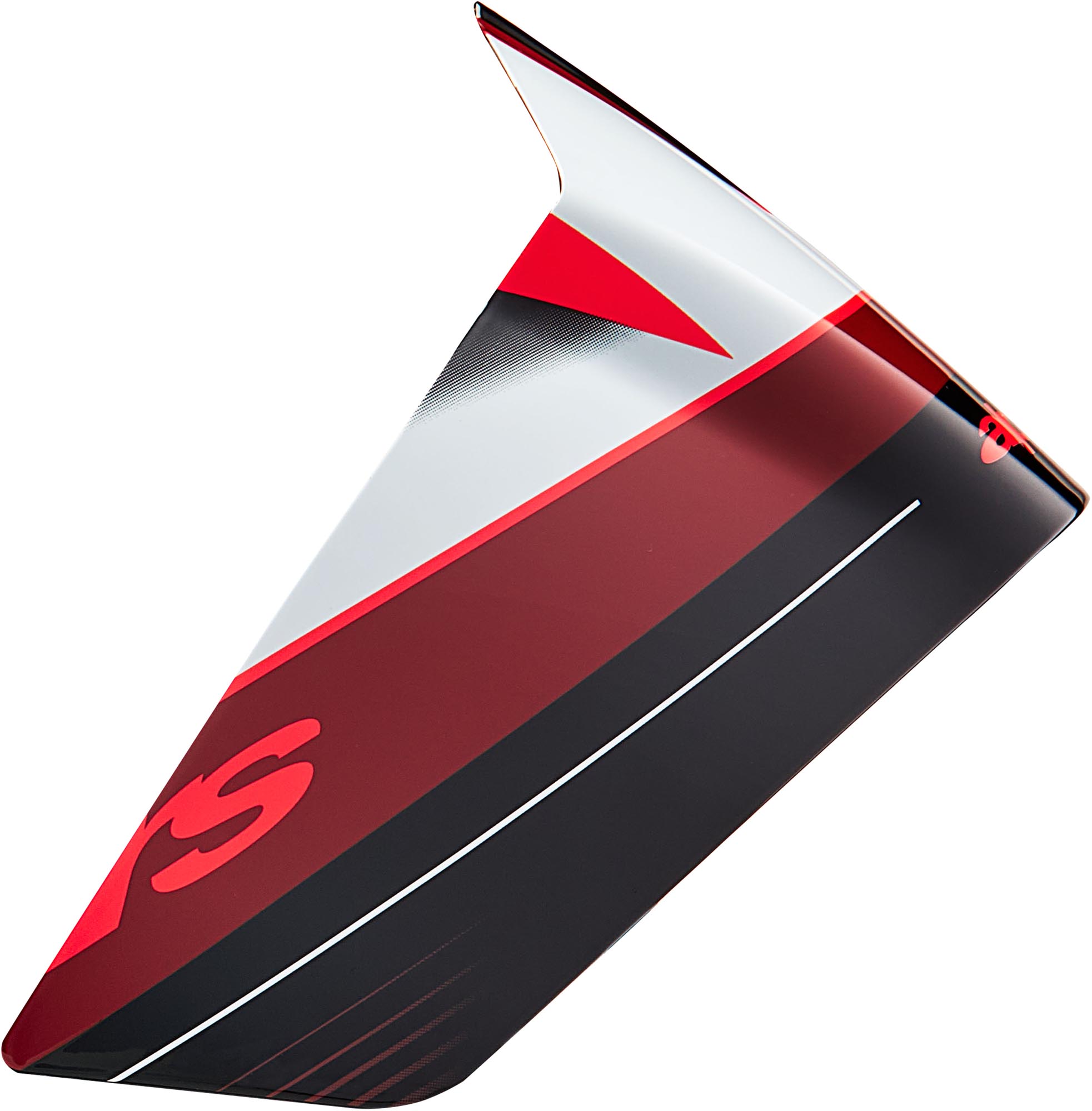 Alpinestars Men's Black White Red Supertech R10 Team Race Spoiler, Black-White-Red For