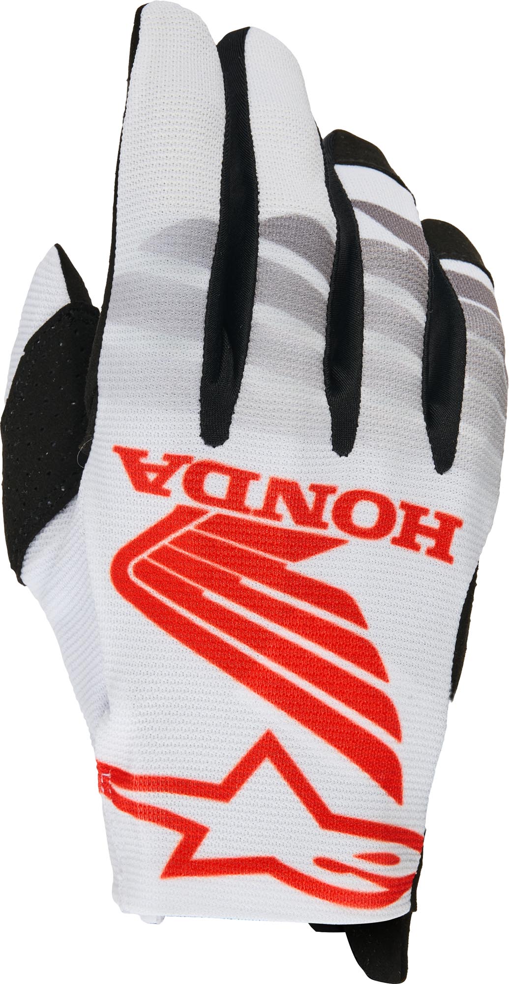 Alpinestars Honda Radar Motocross Gloves, Black-White-Red, Size Xl For Men