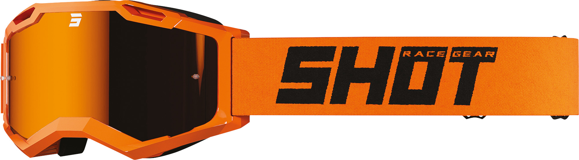 Shot Assault 2.0 Iridium Motocross Goggles, orange for Men-image-474683730