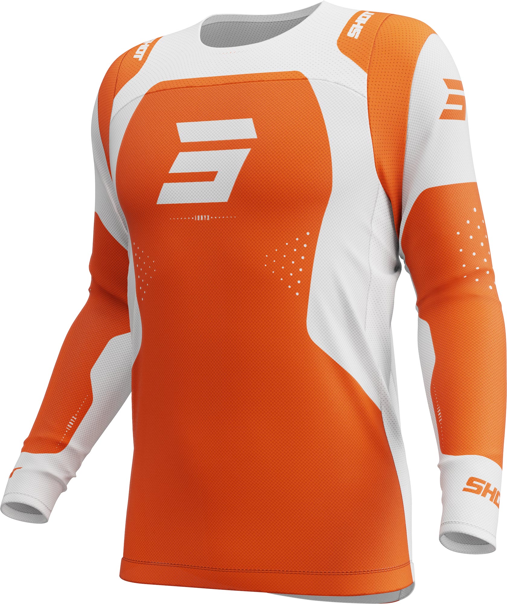 Shot Contact Ionyx Motocross Jersey, Orange, Size 3XL For Men-image