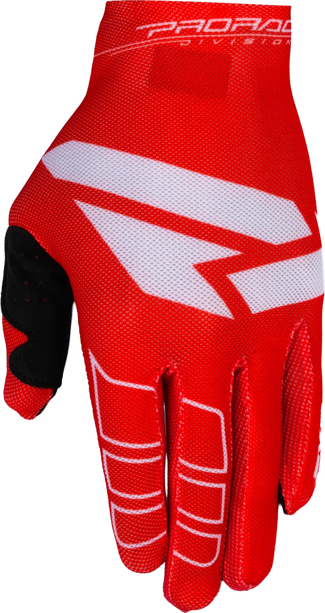 FXR Pro-Fit Air Gants de motocross perforés, noir-blanc-rouge, taille 2XL pour Hommes
