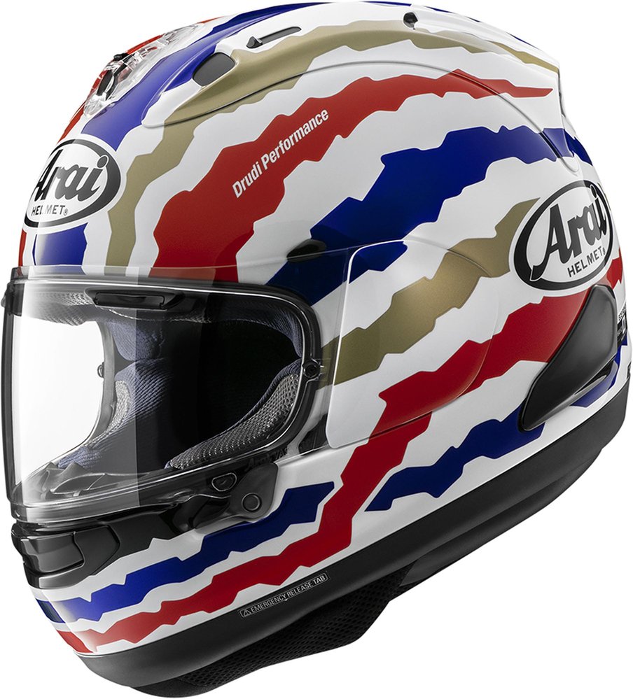 Arai RX-7V Evo Doohan Jubilee Restyle Capacete