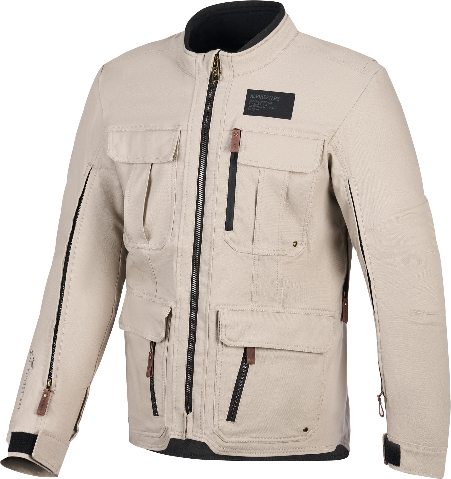Alpinestars Men's Borrego Drystar Waterproof Motorcycle Textile Jacket, Size Xl For