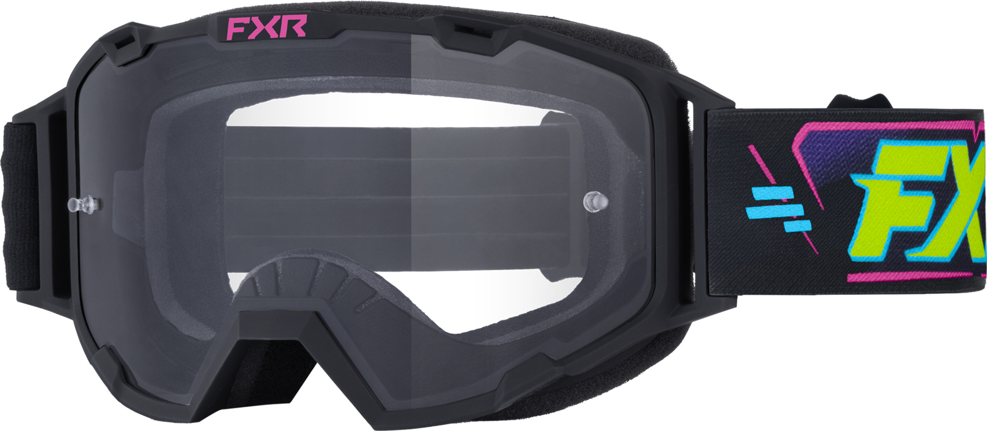 FXR Maverick Prime Sketchy Lunettes de motocross pour Hommes