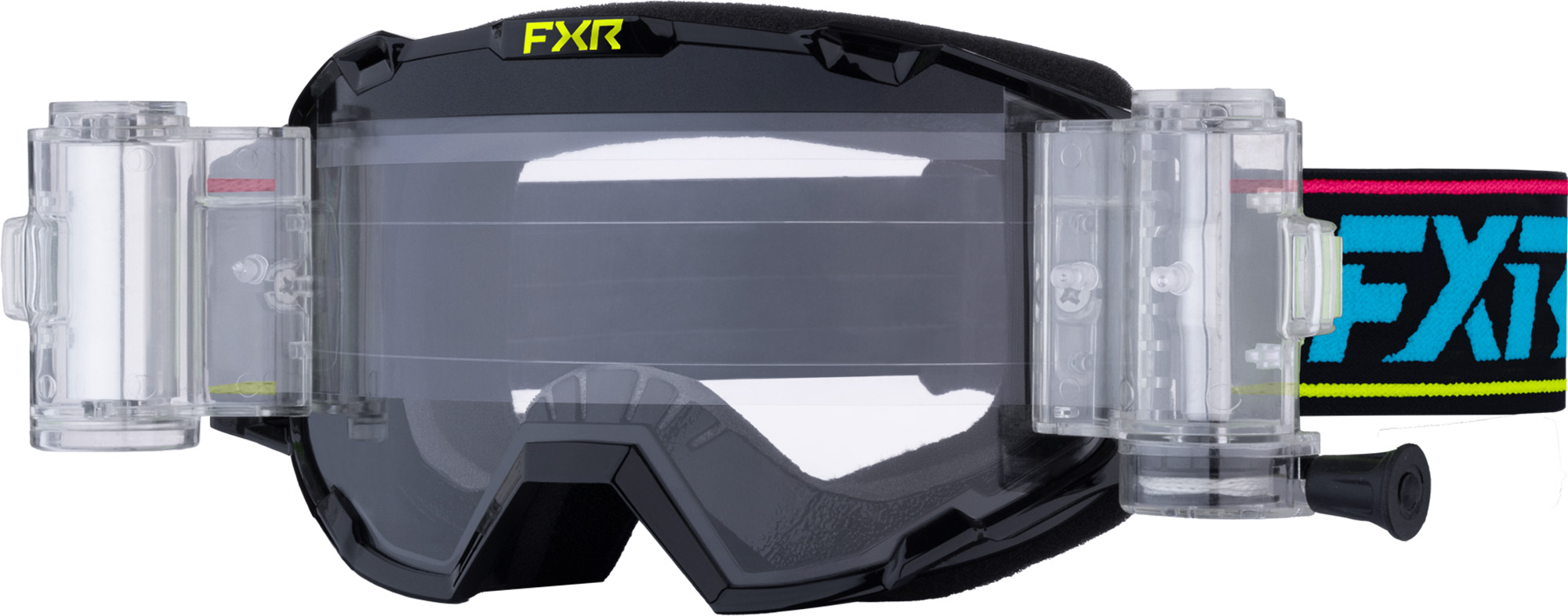 Fxr Men's Maverick Prime Roll-Off Rave Motocross Goggles For