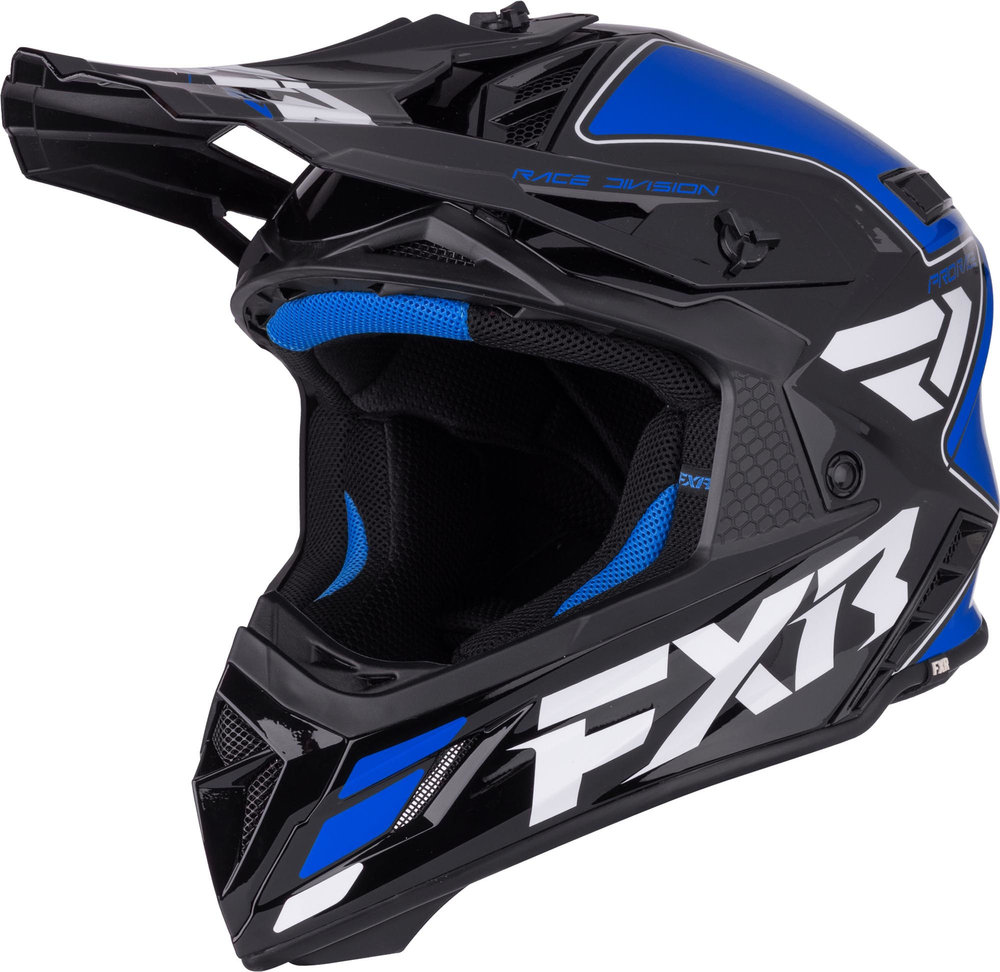 FXR Helium Logo Carbon Motocross hjälm