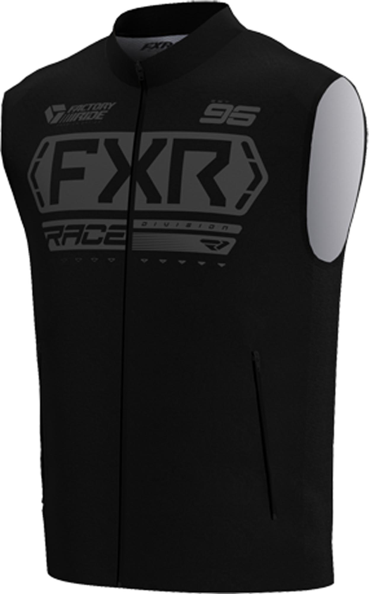 FXR Off-Road Gilet de motocross, noir-gris, taille XS pour Hommes