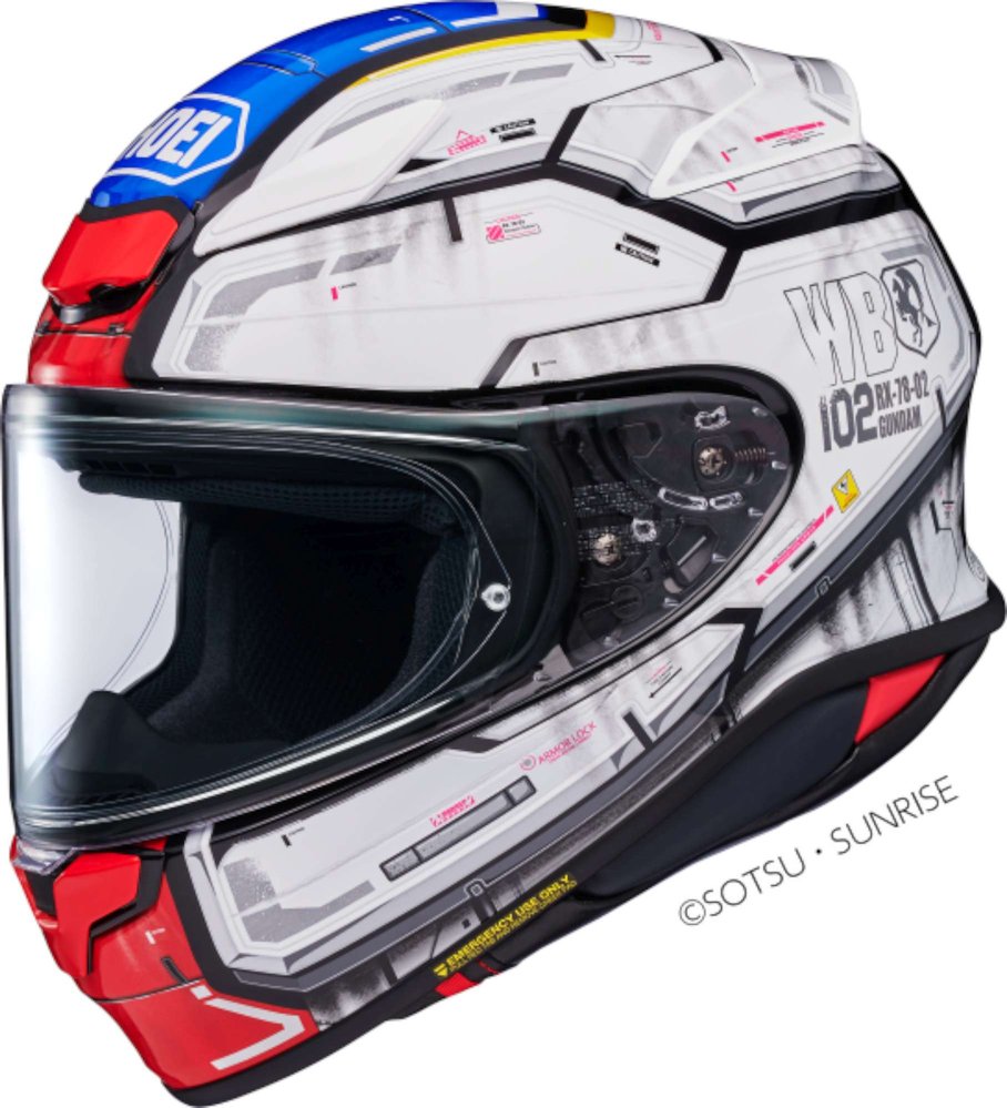Shoei NXR2 Gundam Hełm