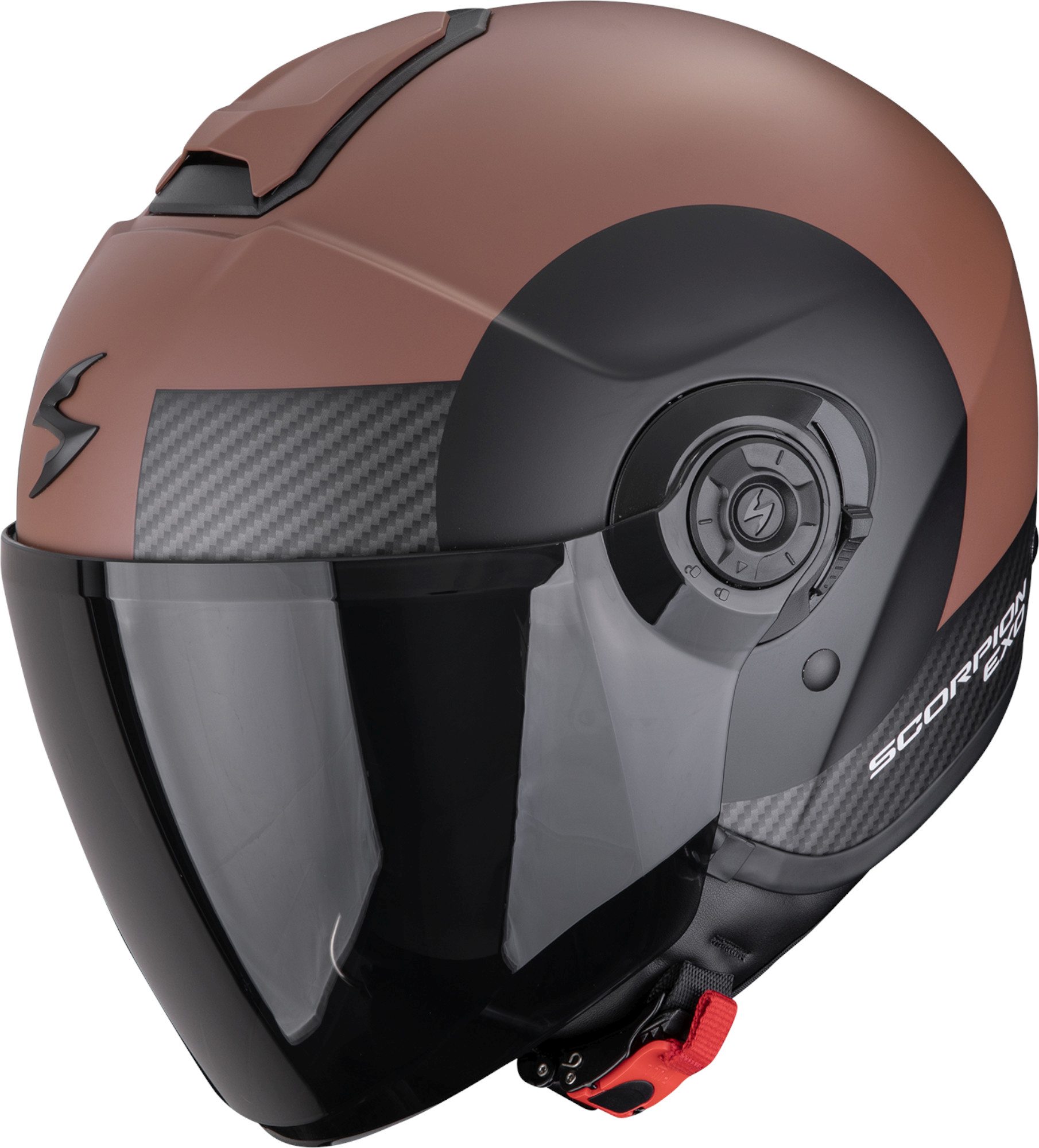 Scorpion Exo-City Ii Sheer Kask Otwarty, Czarny-BrąZowy, Rozmiar L-image