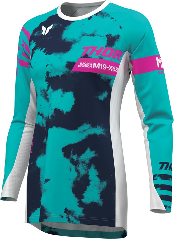 Thor Launchmode Bleach Motocross tröja för damer