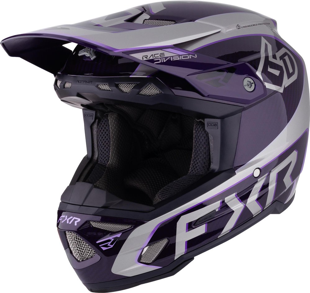 FXR 6D ATR-3 FIM Carbon Motocross Helmet