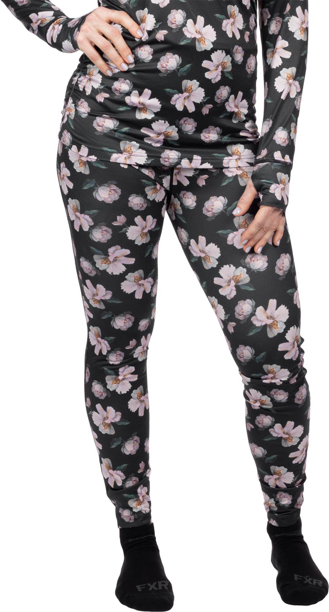 FXR Atmosphere Pantalons fonctionnels pour femmes, noir-rose, taille M