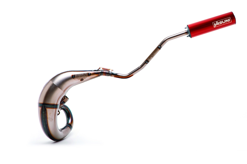 Side view of YASUNI Cross ML Exhaust