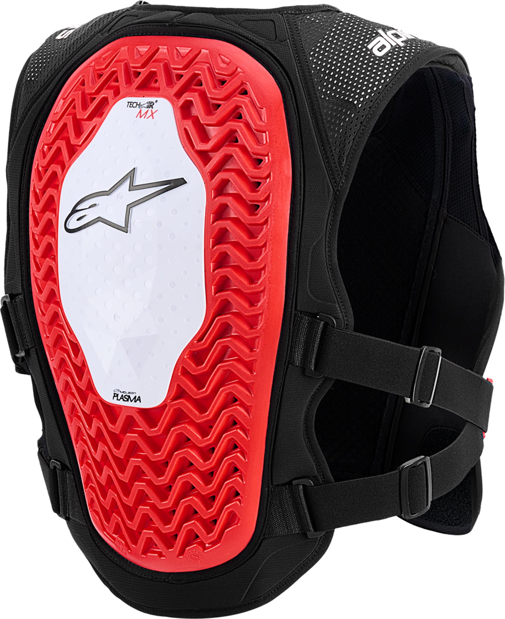 Side view of Alpinestars Tech-Air MX Motocross Airbag Vest, Size S for Men