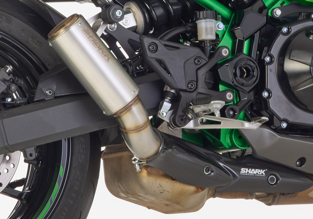 SHARK VÝFUK RCT nerezová ocel stříbrná