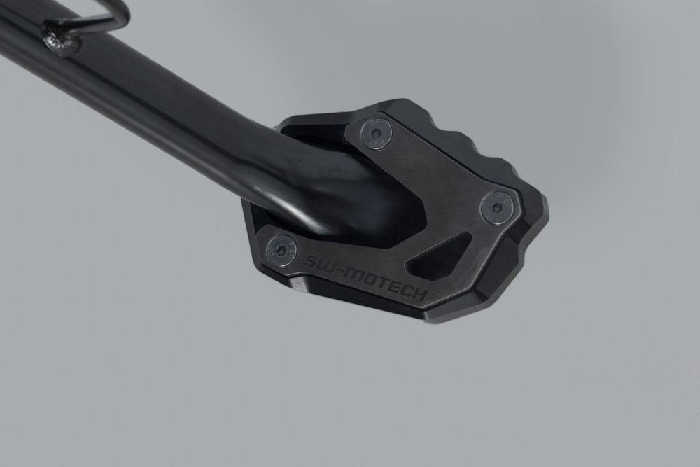 SW-Motech Verlengstuk voor zijstandaardvoet - Zwart/zilver. Suzuki-modellen.
