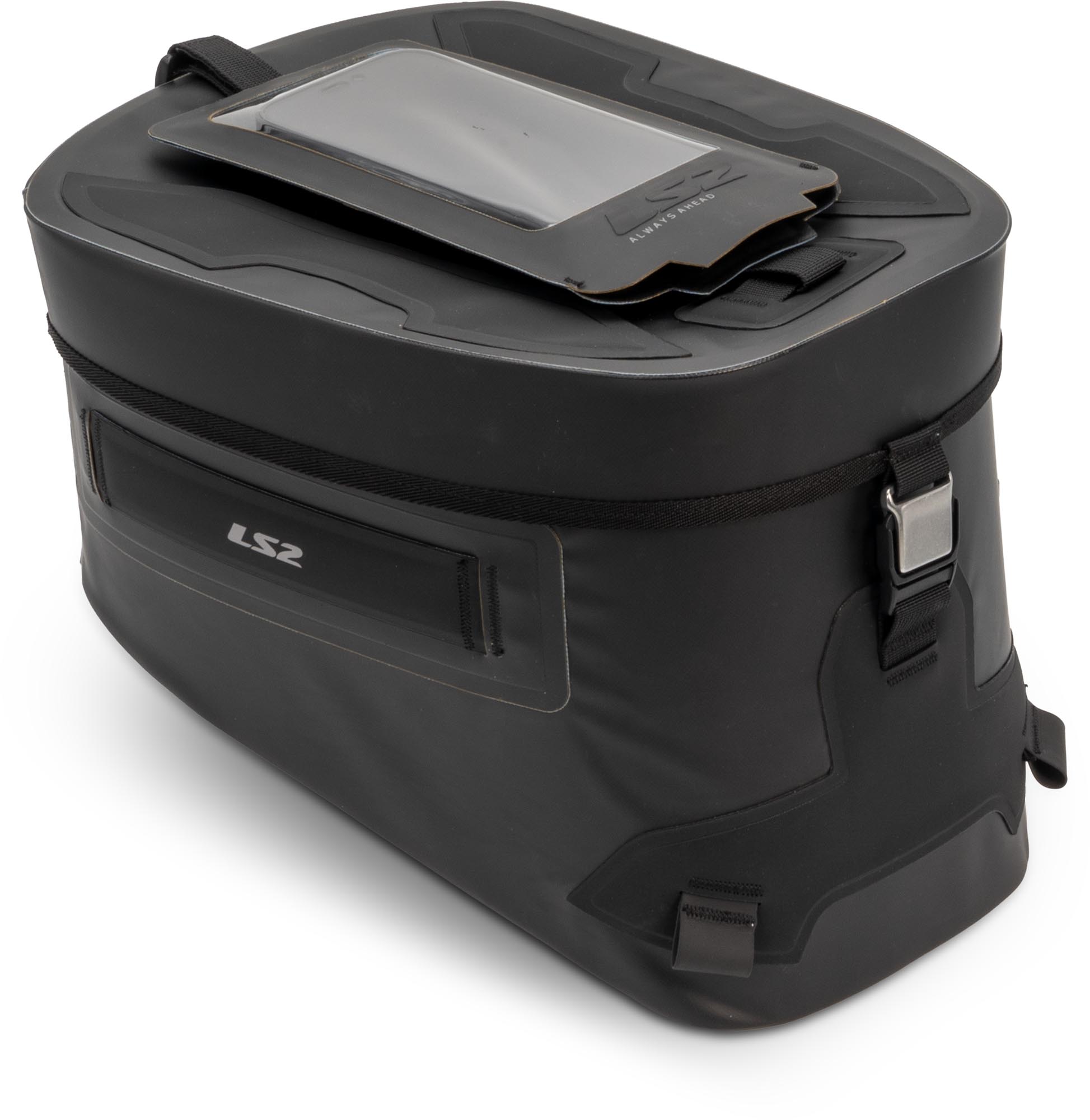 LS2 Move Ahead 15L waterproof Tank Bag, black for Men-image-818903502