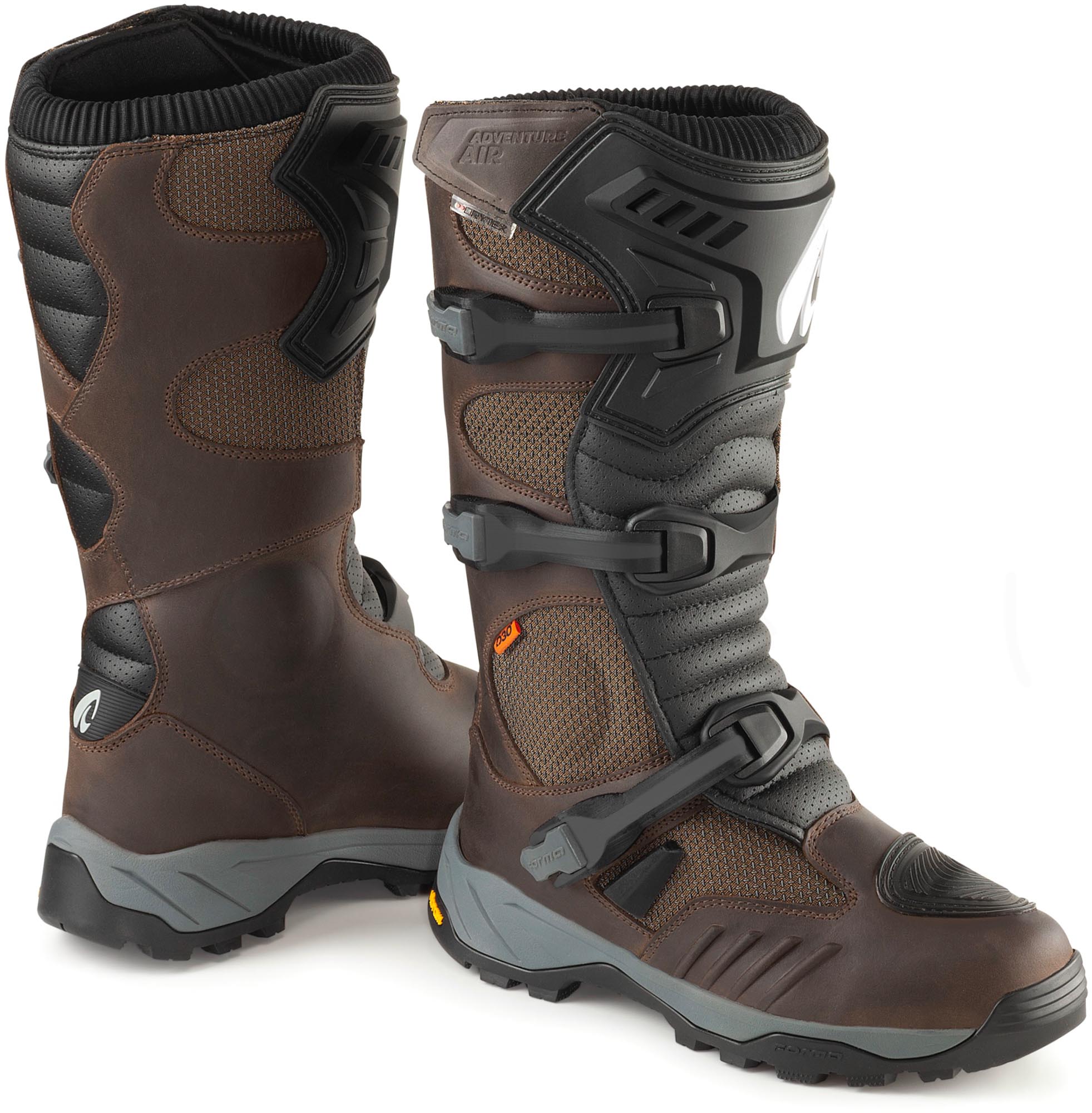 Forma Adventure Air Dry Motorcycle Boots, Brown, Size 45 For Men