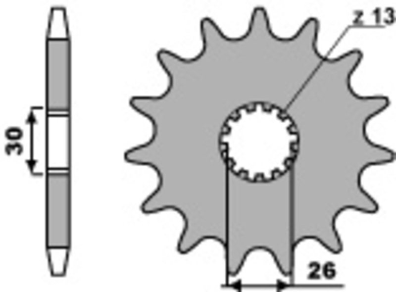 PBR Steel Noise Free Front Sprocket - 530-image-989899066