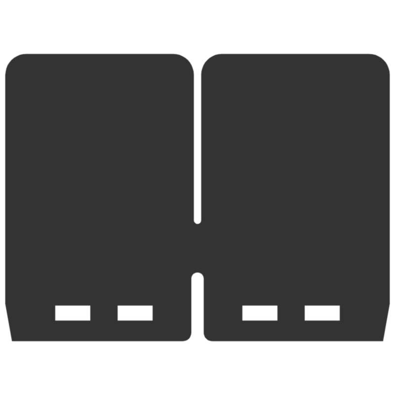 V-FORCE Uhlíkové desky pro membránový blok VForce 4R