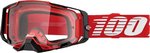 100% Armega Red Clear Motocrossbriller