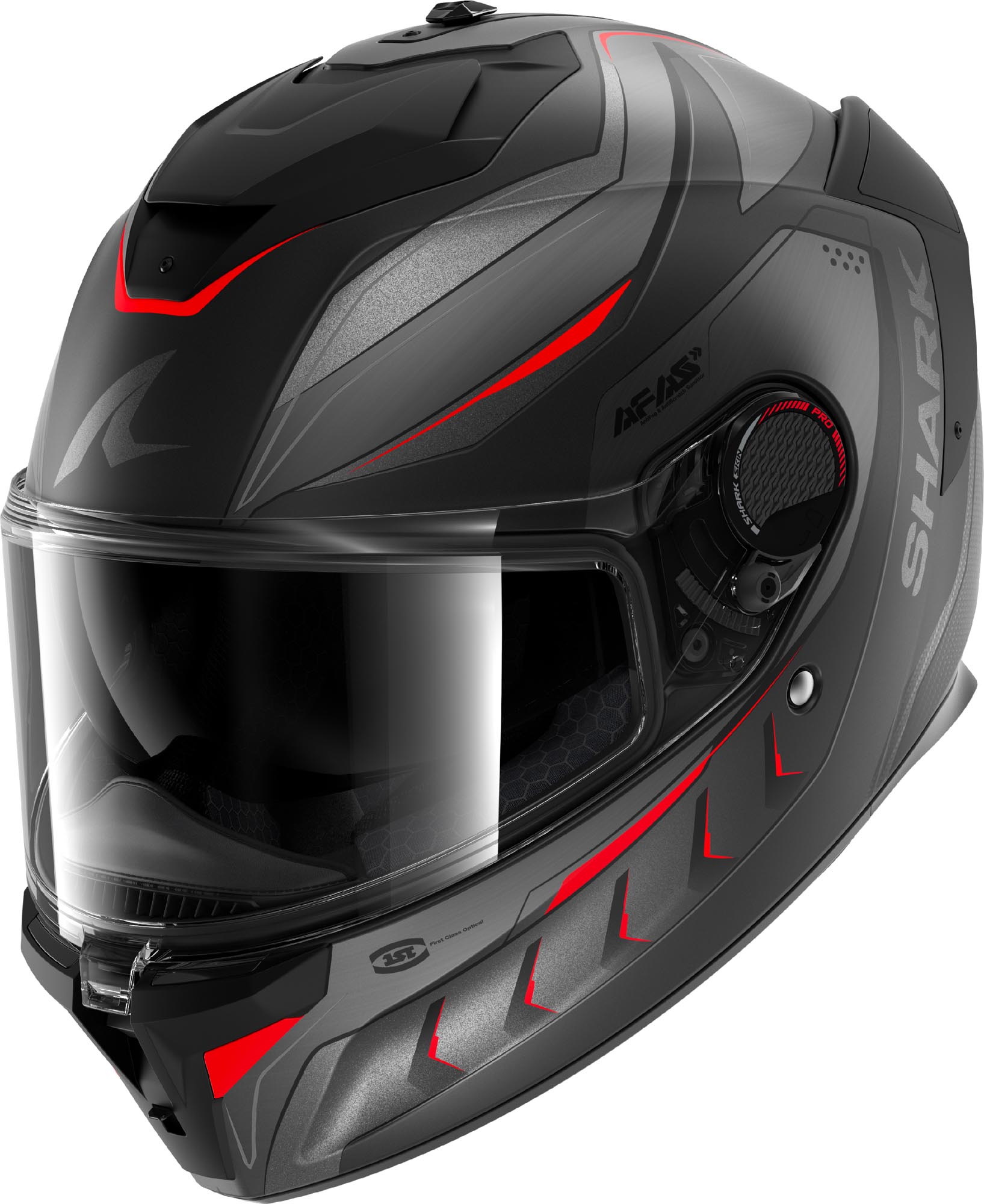 Shark Spartan Gt Pro Mekarium Carbon Helmet, Black-Carbon, Size Xs For Men