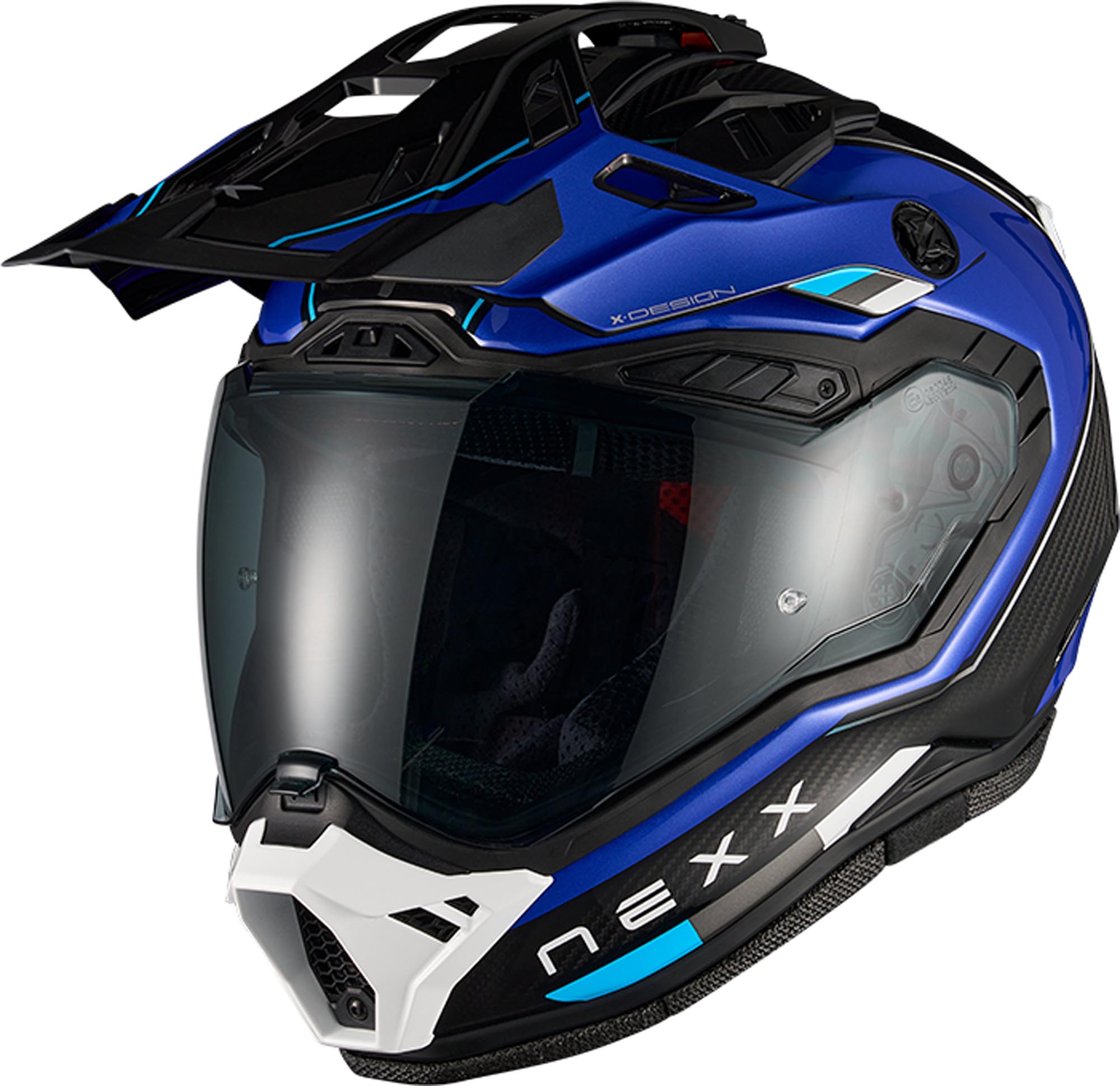 Nexx X.Rally Raid Carbon Эндуро шлем Черный/Синий/Белый XXL (63/64) 