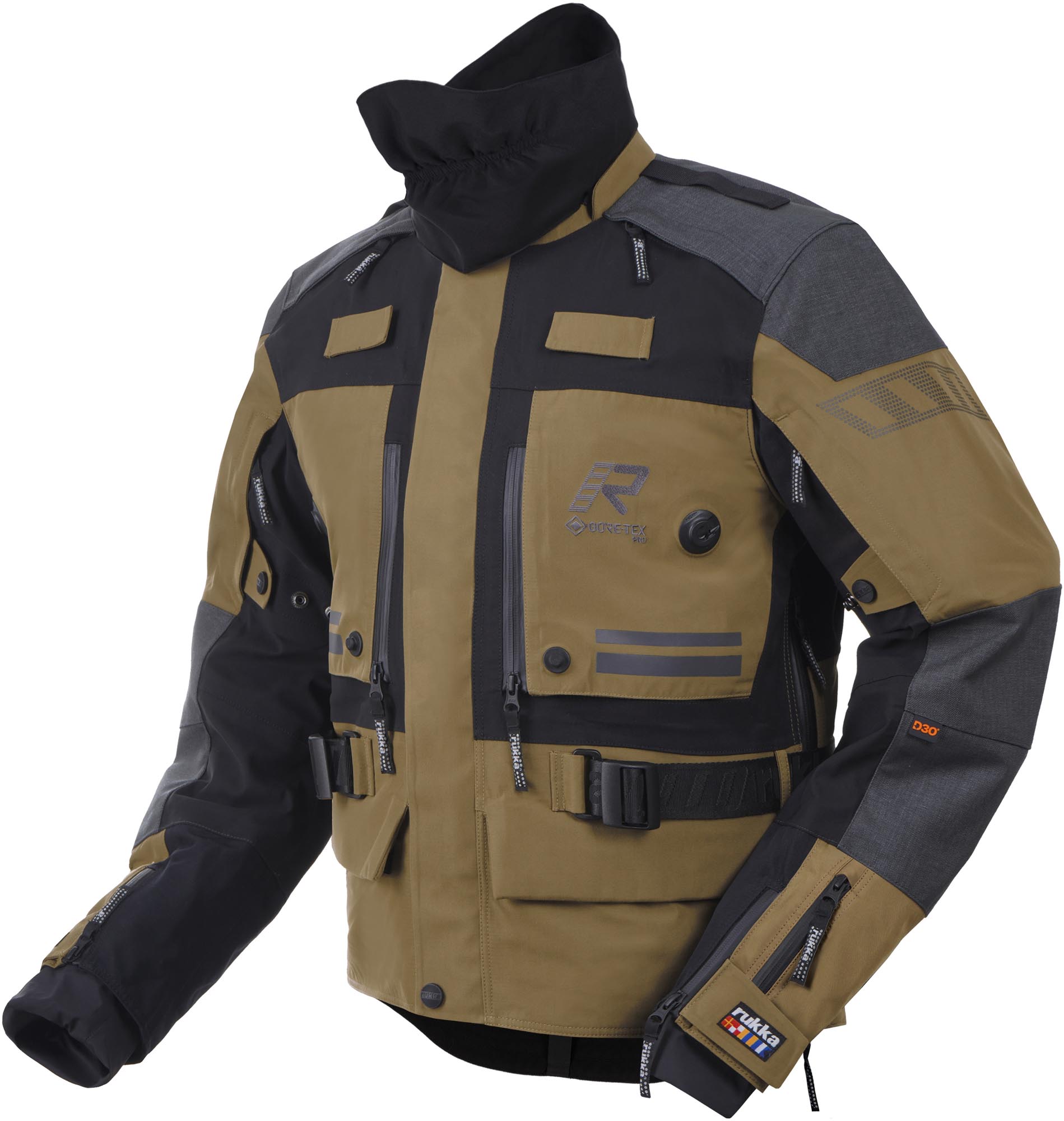 Rukka TitanTrail-R Veste textile moto imperméable, taille 46 pour Hommes