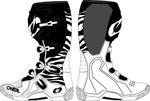 Oneal 3SRS Zebra Motocrossstøvler