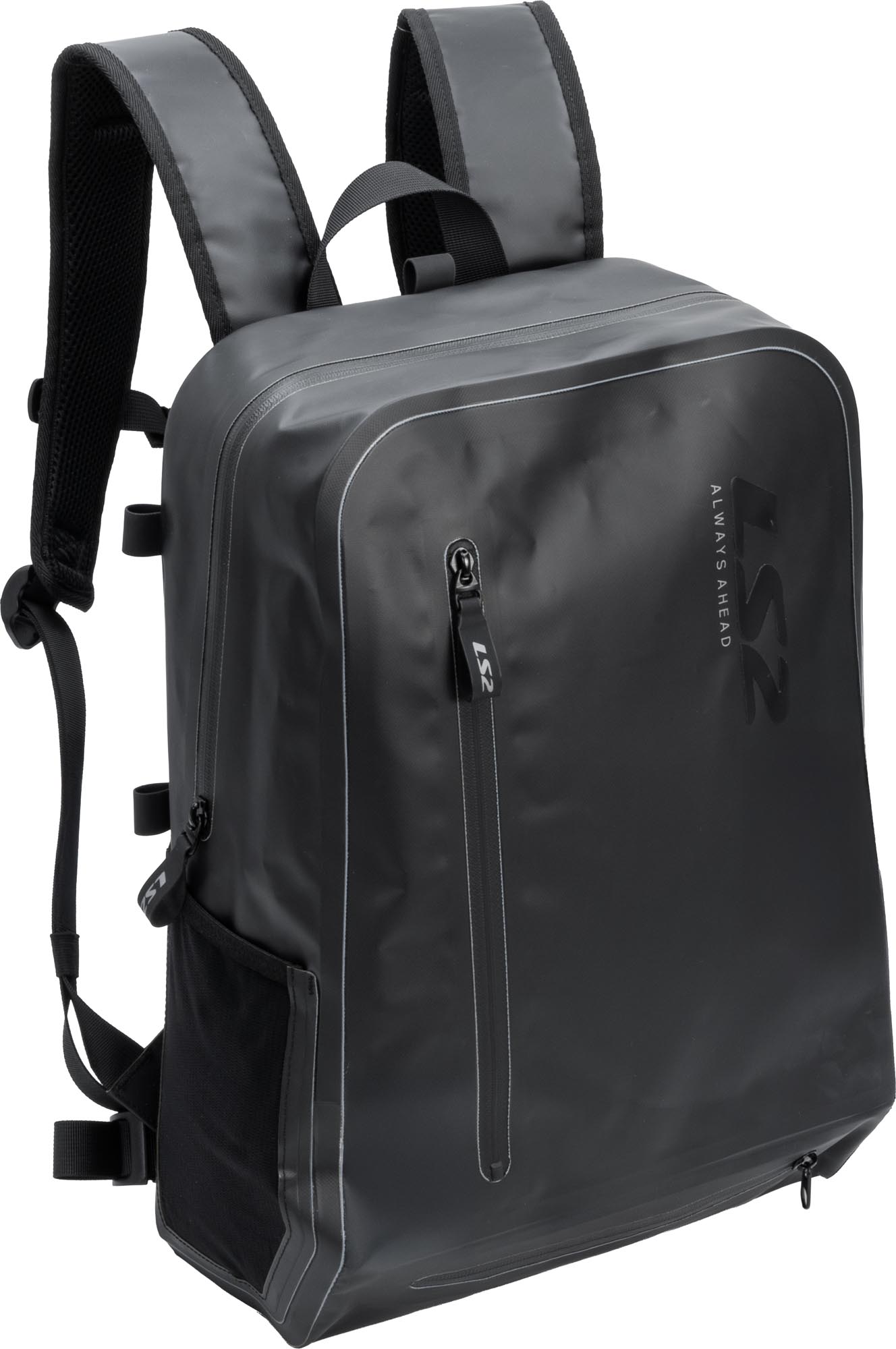 LS2 Move Ahead 20L waterproof Motorcycle Backpack, black for Men-image-173475967