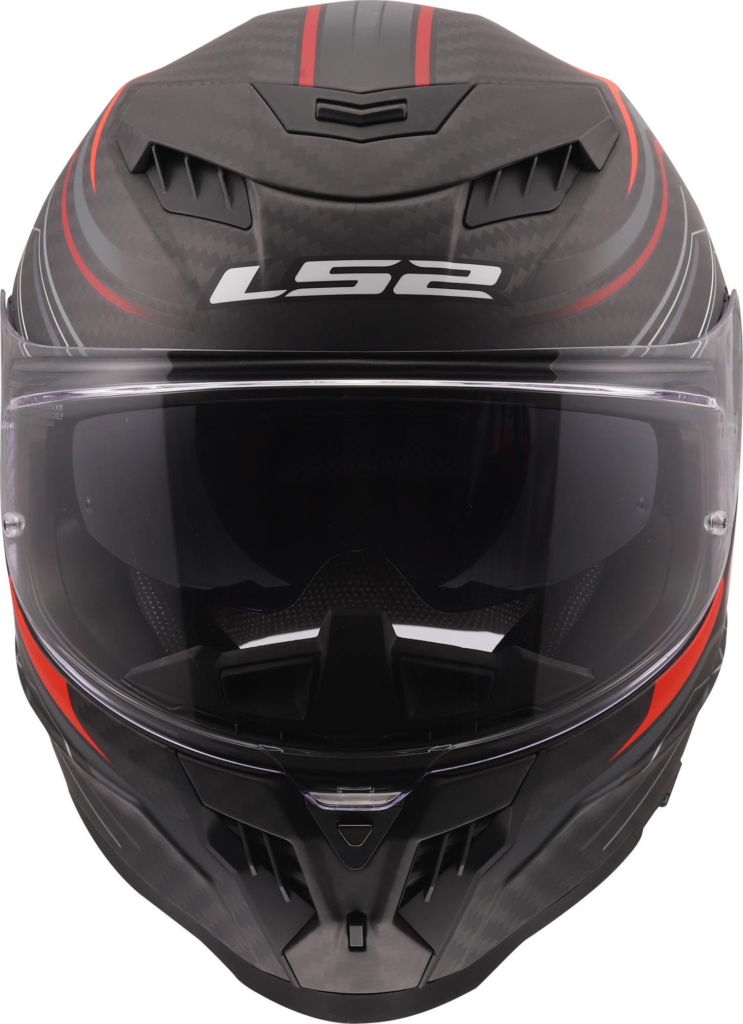 Side view of LS2 FF807 Dragon Subic Helmet, red, Size 3XL for Men