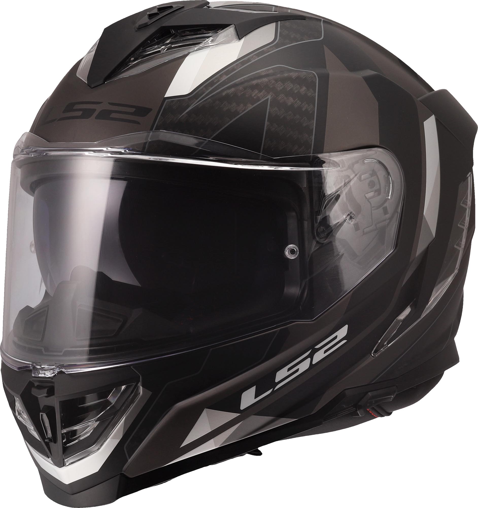 LS2 FF818 Storm III Sporty Шлем Черный/Серый M (57/58) 