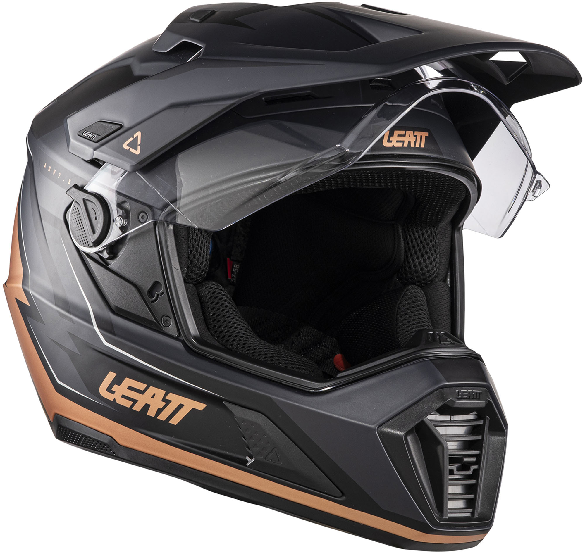 Leatt ADV 7.5 Graphic Шлем с очками Черный/Бронзовый L (59/60) 