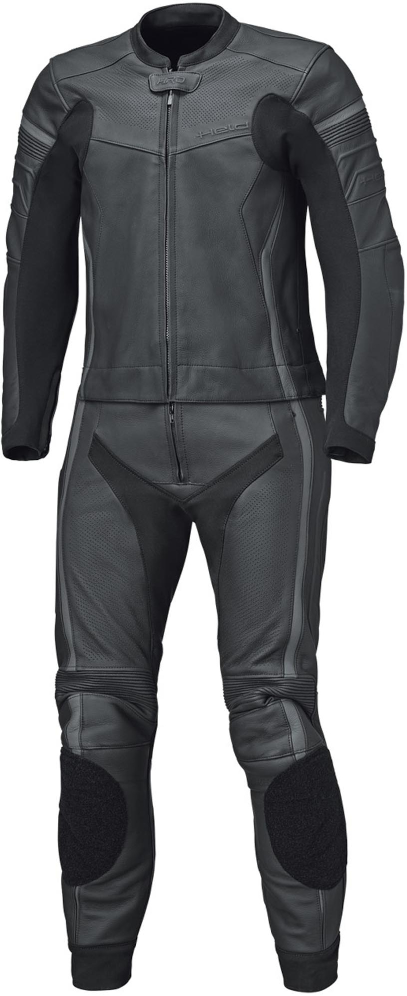 Held Spire 2 Two Piece Motorcycle Leather Suit, black, Size 52 for Men-image-216496479