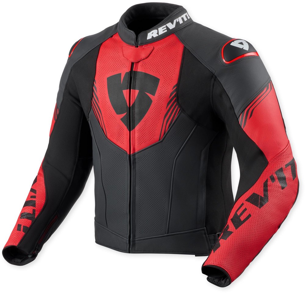 Revit Argon 3 perforated Motorcycle Leather Jacket
