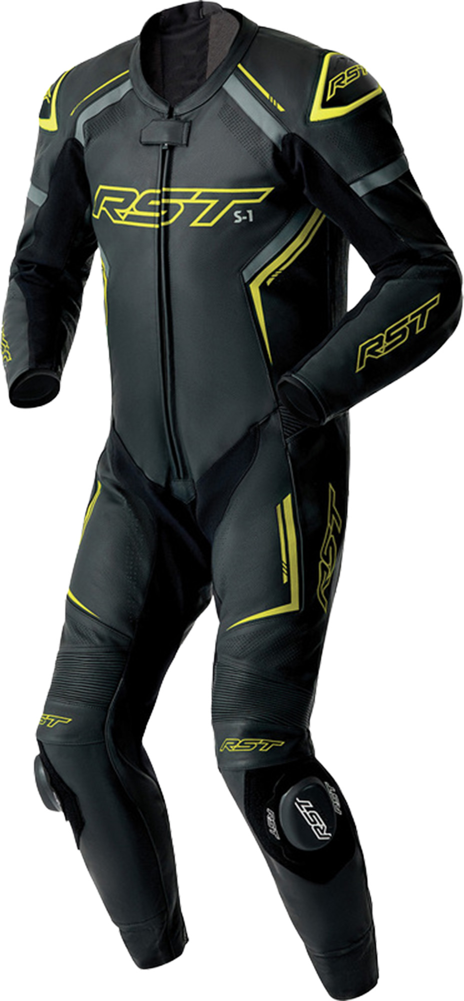 RST S1 D3O perforated 1-Piece Motorcycle Leather Suit, Size 50 for Men-image-1545637774