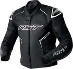 RST S1 D3O Jaqueta de couro perfurada de motocicleta