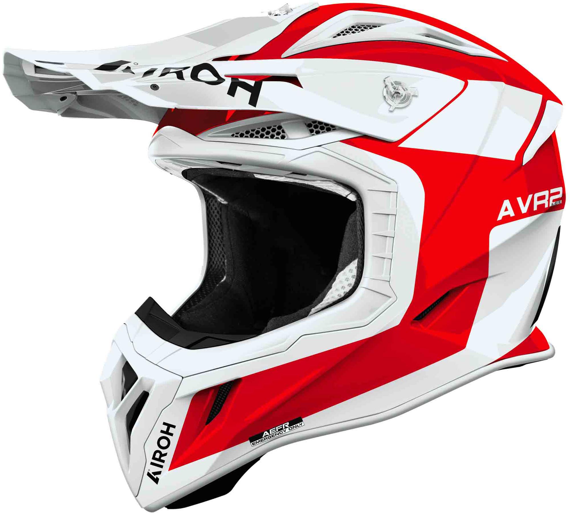 Airoh Men's Aviator Ace 2 Iron Motocross Helmet, Size L For