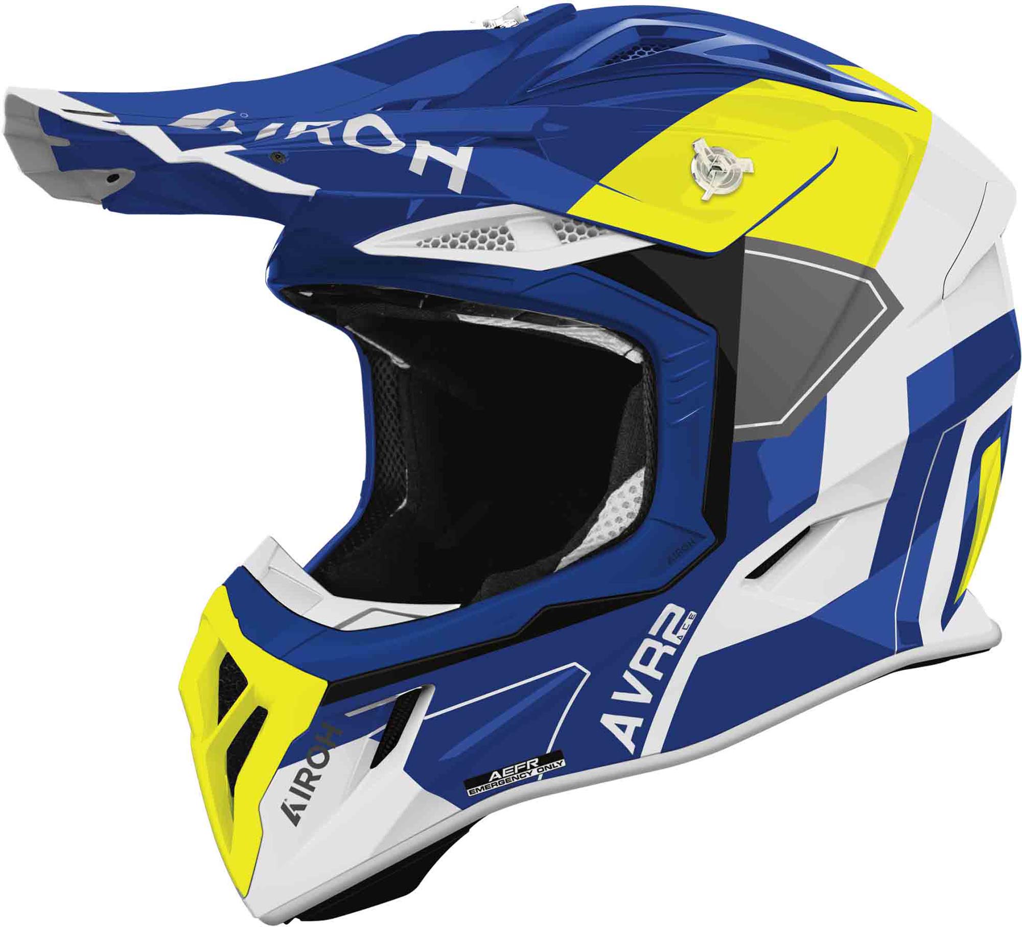 Airoh Men's Aviator Ace 2 Shield Motocross Helmet, Size Xl For
